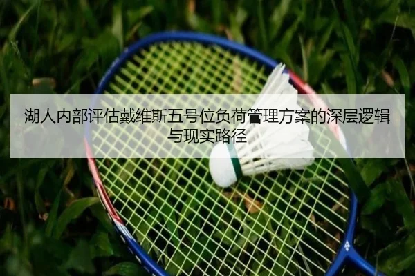 湖人内部评估戴维斯五号位负荷管理方案的深层逻辑与现实路径
